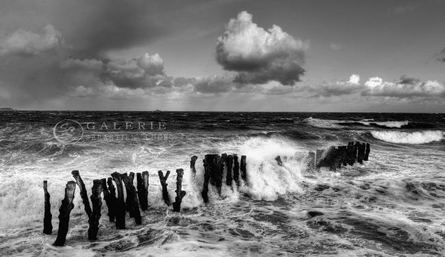 Effets Brise-Lames - St Malo - Photographie Photographies par thématiques Galerie Sébastien Luce