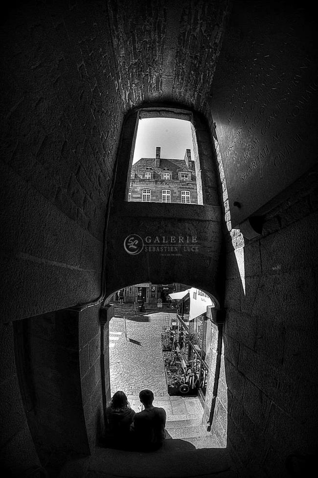 Dans Les murs - Saint  Malo  - Photographie Photographies d'art en édition limitée Galerie Sébastien Luce