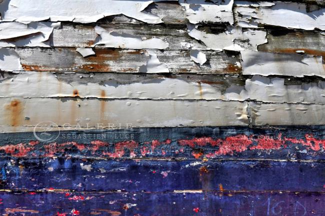 Craquelures Maritime - Photographie Photographies d'art en édition limitée Galerie Sébastien Luce