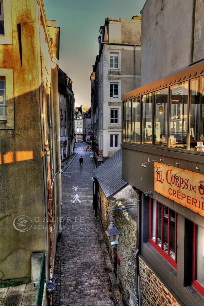 Ruelle Malouine - Saint Malo  - Photographie Photographies d'art en édition limitée Galerie Sébastien Luce