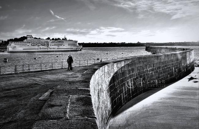 Brittany Ferries - St Malo - Photographie Photographies par thématiques Galerie Sébastien Luce