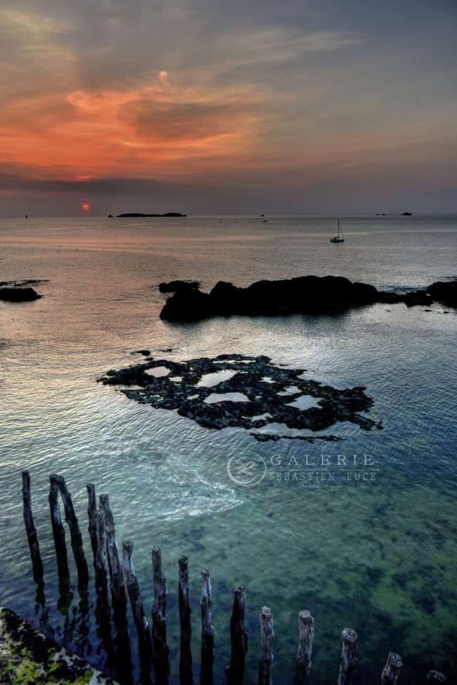 Blue Lagoon -St Malo - Photographie Photographies d'art en édition limitée Galerie Sébastien Luce