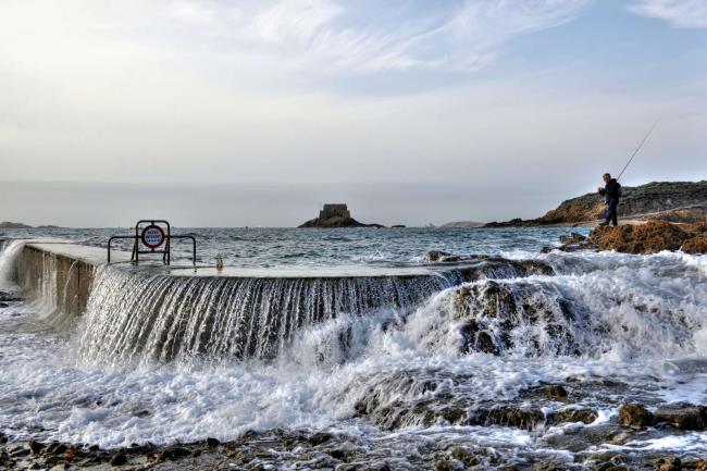Débordement plage bon-secours  - Photographie Photographies d'art en édition limitée Galerie Sébastien Luce