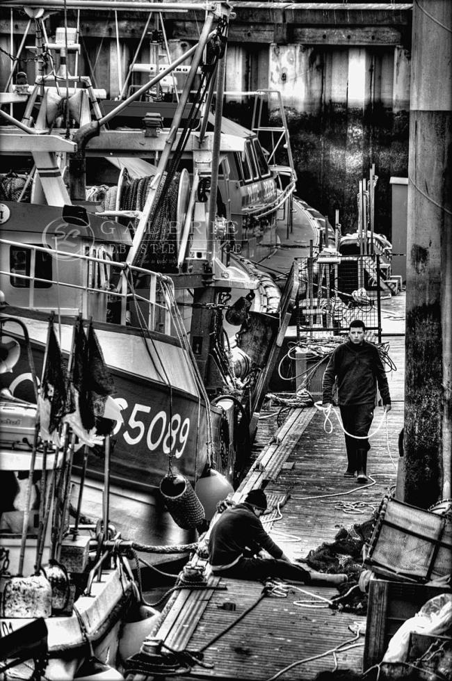 Sur le Quai - Le Havre - Photographie Photographies par thématiques Galerie Sébastien Luce