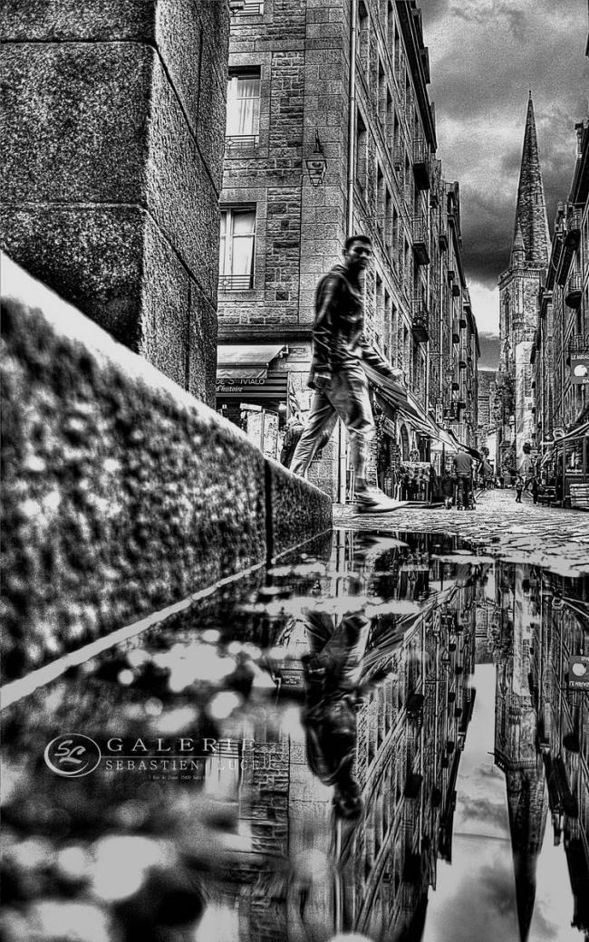 Réflection Malouine  - Photographie Photographies d'art en édition limitée Galerie Sébastien Luce