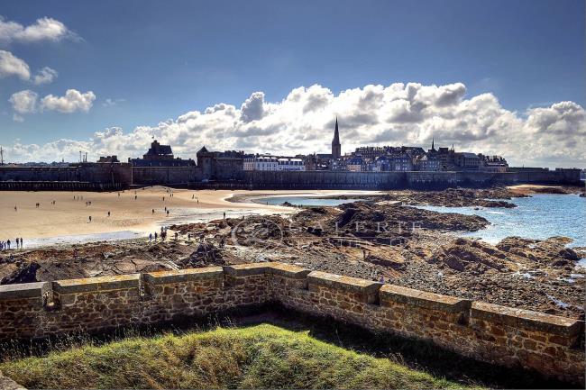 Saint Malo Coté Jardin - Photographie Photographies par thématiques Galerie Sébastien Luce
