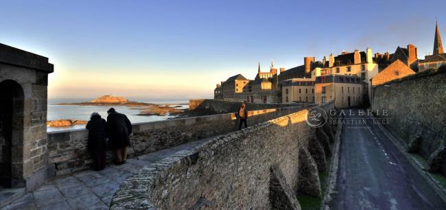 Vision Malouine - St Malo  - Photographie Photographies d'art en édition limitée Galerie Sébastien Luce