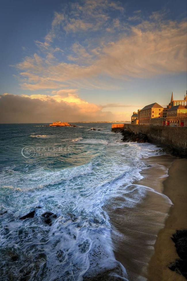 Bras de Mer - Saint Malo - Photographie Photographies d'art en édition limitée Galerie Sébastien Luce