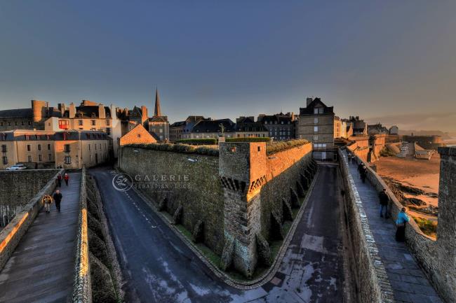 Architecture Malouine - St Malo - Photographie Photographies par thématiques Galerie Sébastien Luce