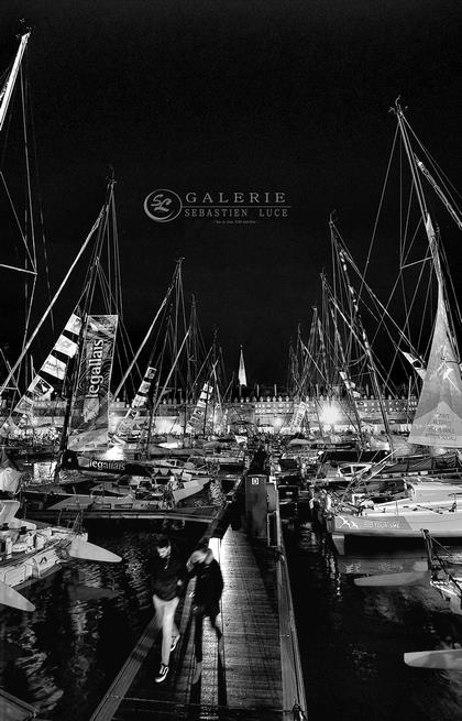 Nocturne Route Du Rhum - Saint Malo - Photographie Photographies par thématiques Galerie Sébastien Luce