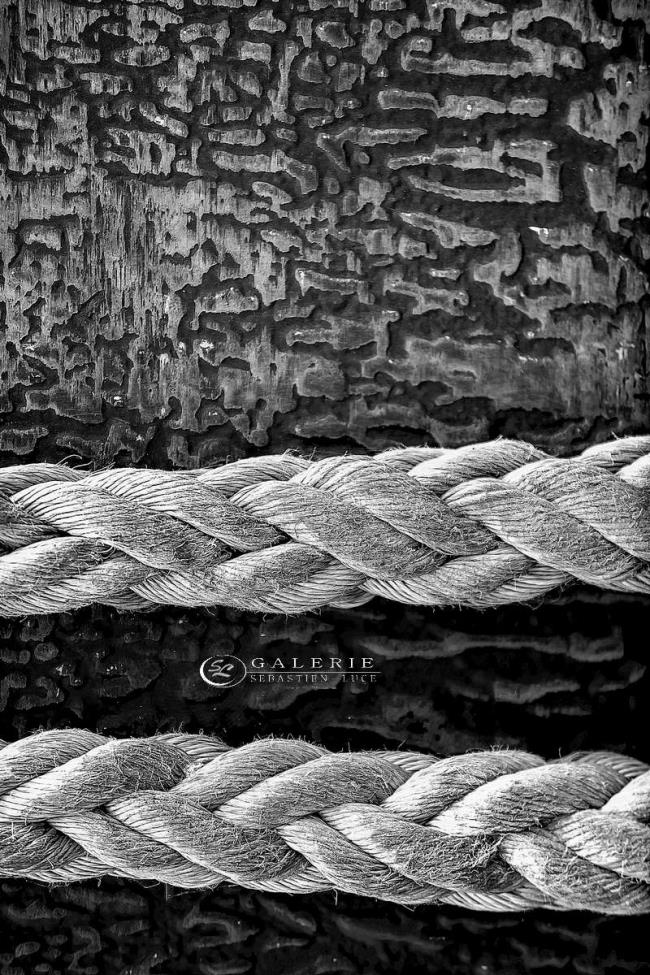 Amarre - Saint Malo - Photographie Photographies par thématiques Galerie Sébastien Luce