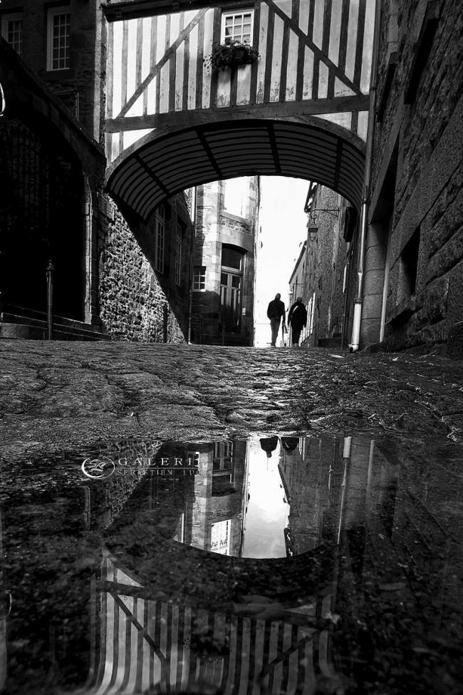 sous l´arche - saint malo  - Photographie Photographies d'art en édition limitée Galerie Sébastien Luce