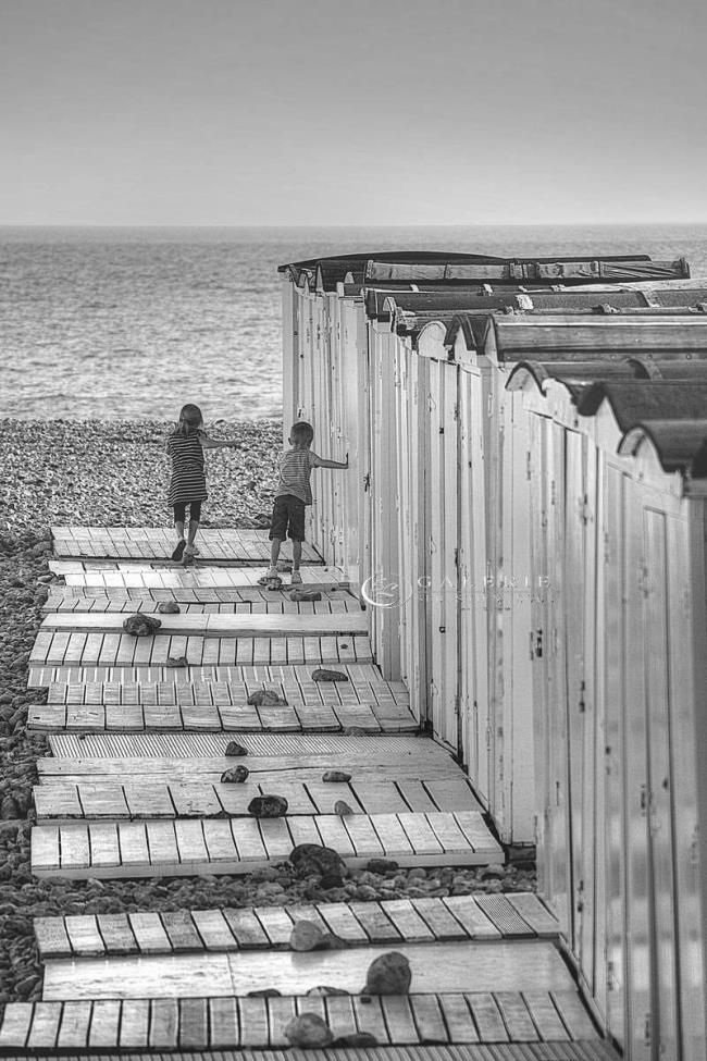 Jeu d´enfant - Le Havre  - Photographie Photographies d'art en édition limitée Galerie Sébastien Luce