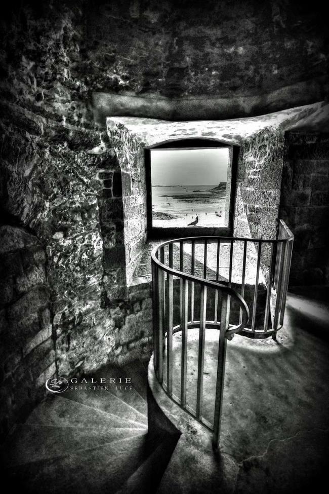 saint malo vue mer - Photographie Photographies d'art en édition limitée Galerie Sébastien Luce