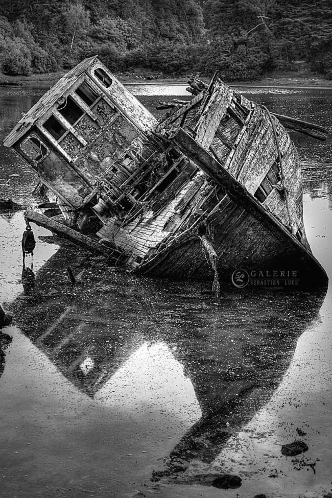 cimetière marin - Bretagne - Photographie Photographies d'art en édition limitée Galerie Sébastien Luce