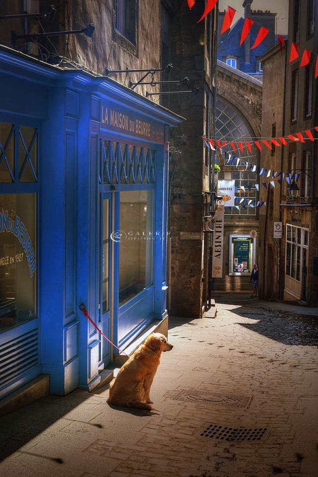 l attente - saint malo - Photographie Photographies d'art en édition limitée Galerie Sébastien Luce