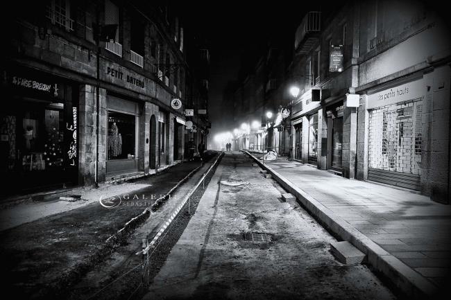 Saint Malo de Nuit - Photographie Photographies par thématiques Galerie Sébastien Luce