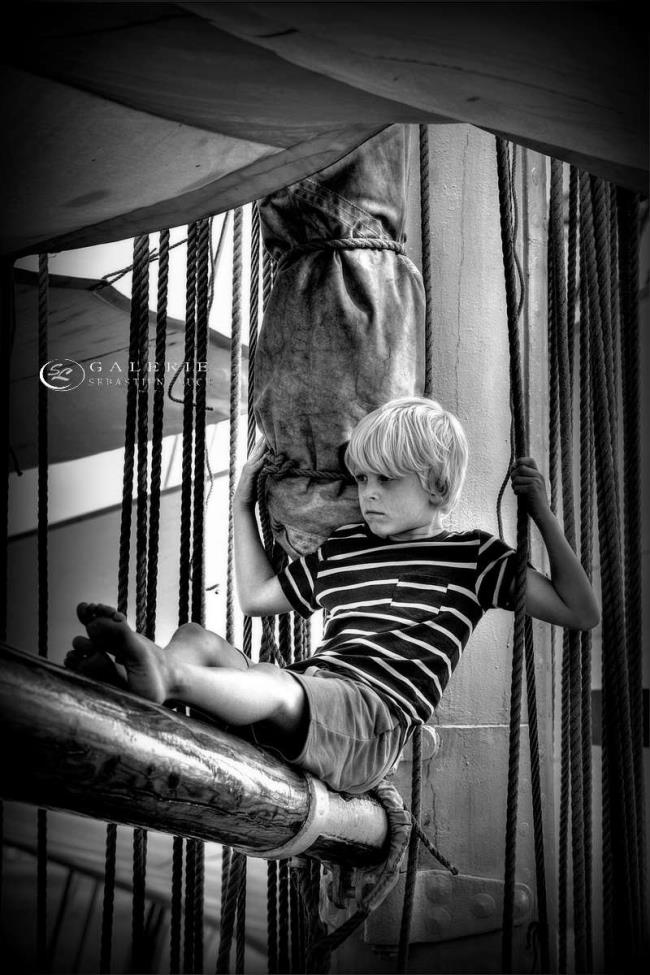 petit mousse - saint malo - Photographie Photographies d'art en édition limitée Galerie Sébastien Luce