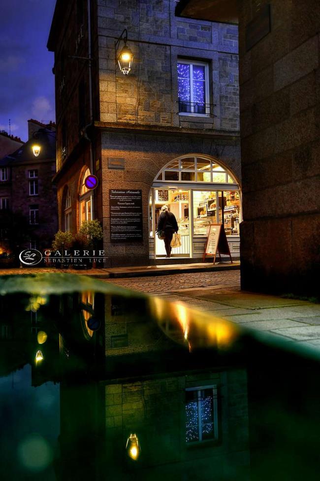 boulangerie malouine - Photographie Photographies d'art en édition limitée Galerie Sébastien Luce