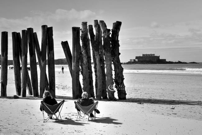 Paravent local - saint malo - Photographie Photographies par thématiques Galerie Sébastien Luce