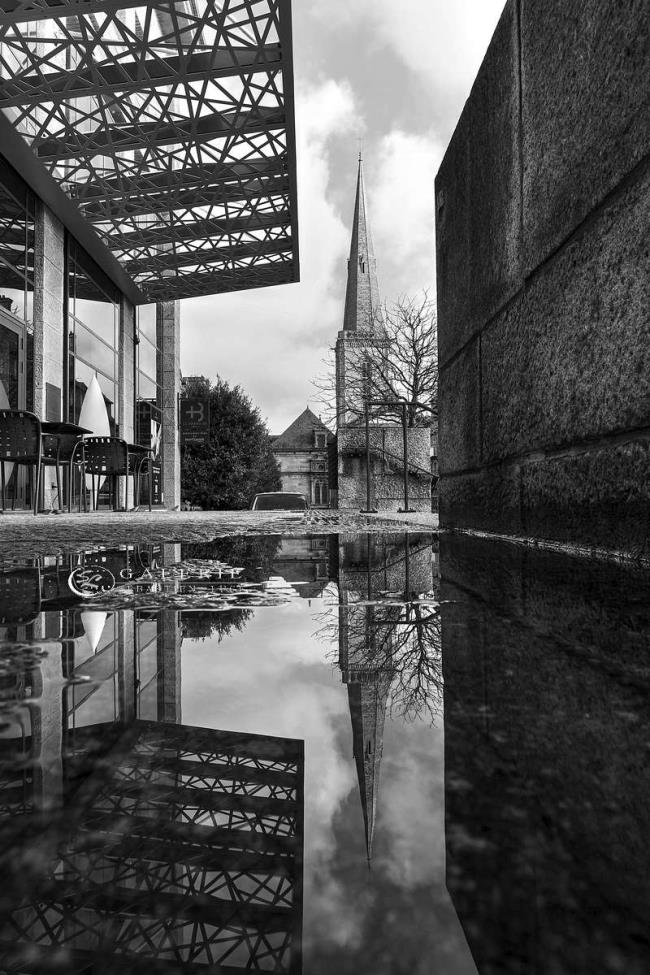 symétrie architecturale - Photographie Photographies par thématiques Galerie Sébastien Luce