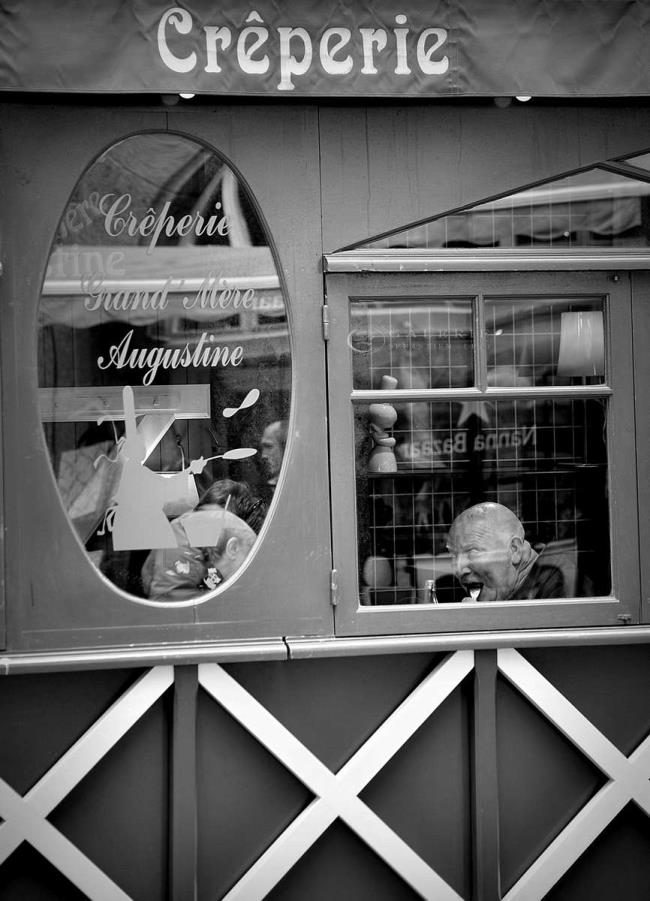 coup de fourchette - Saint Malo - Photographie Photographies par thématiques Galerie Sébastien Luce