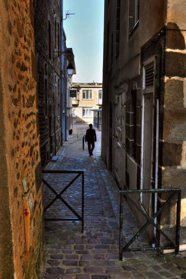 Ruelle de saint malo    - Photographie Photographies d'art en édition limitée Galerie Sébastien Luce