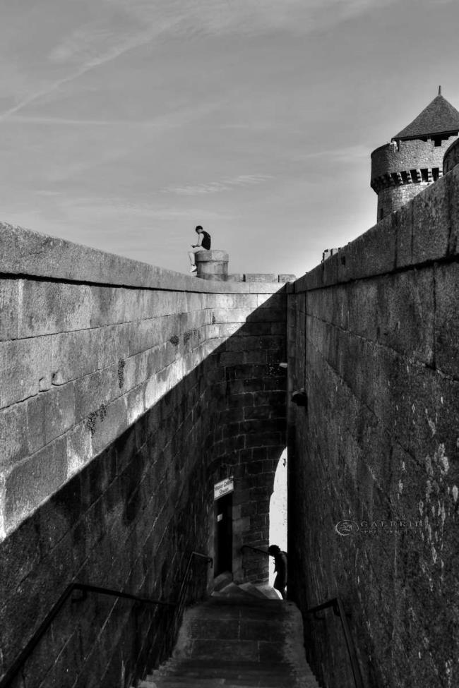 ombres et lumières  - Saint Malo  - Photographie Photographies d'art en édition limitée Galerie Sébastien Luce