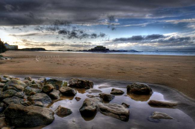 bord de mer - saint malo  - Photographie Photographies d'art en édition limitée Galerie Sébastien Luce