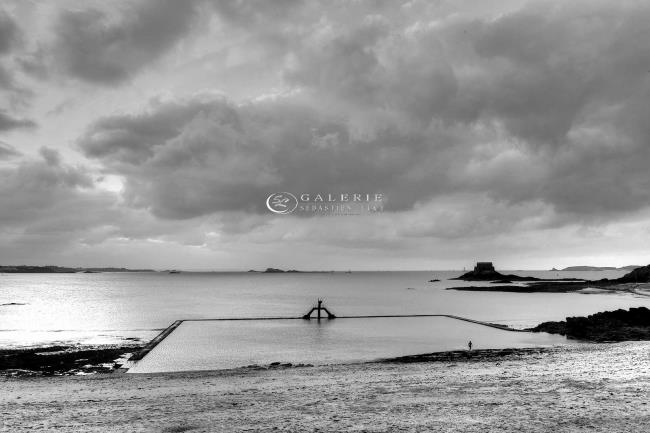 le petit baigneur - Saint Malo - Photographie Photographies par thématiques Galerie Sébastien Luce
