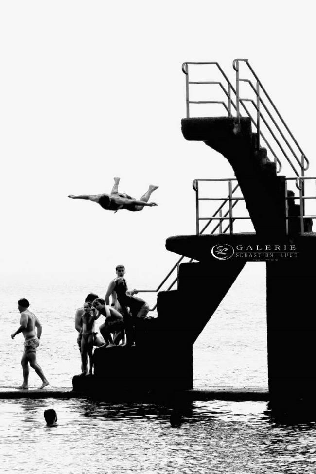 être à plat - saint malo - Photographie Photographies par thématiques Galerie Sébastien Luce