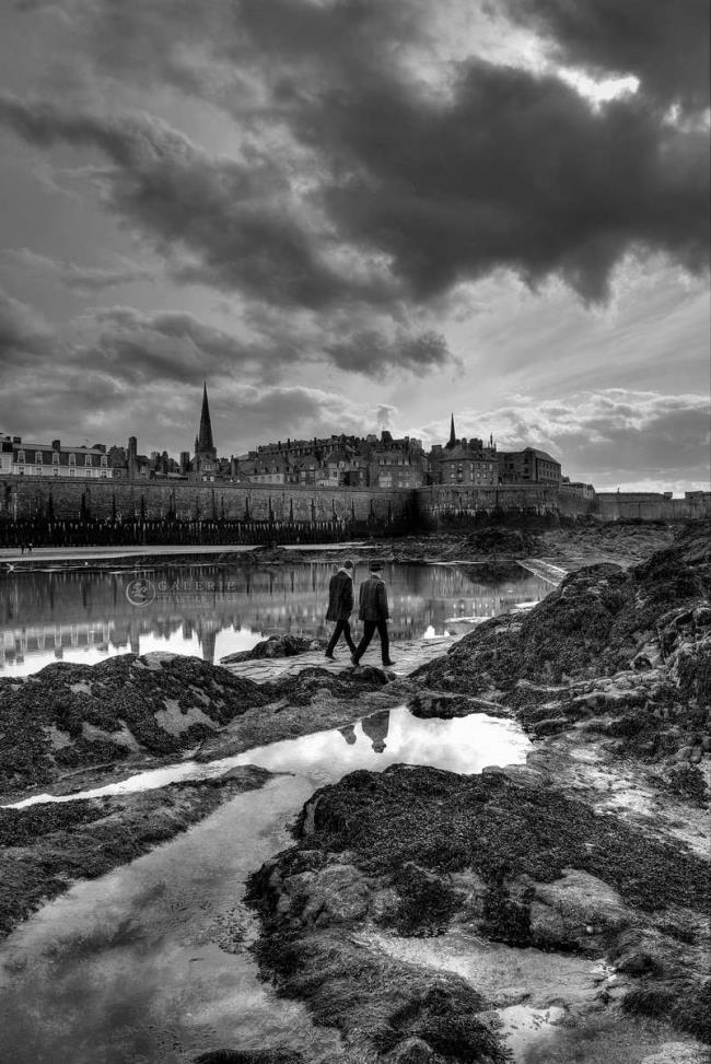 Promenade Maritime - saint malo - Photographie Photographies d'art en édition limitée Galerie Sébastien Luce