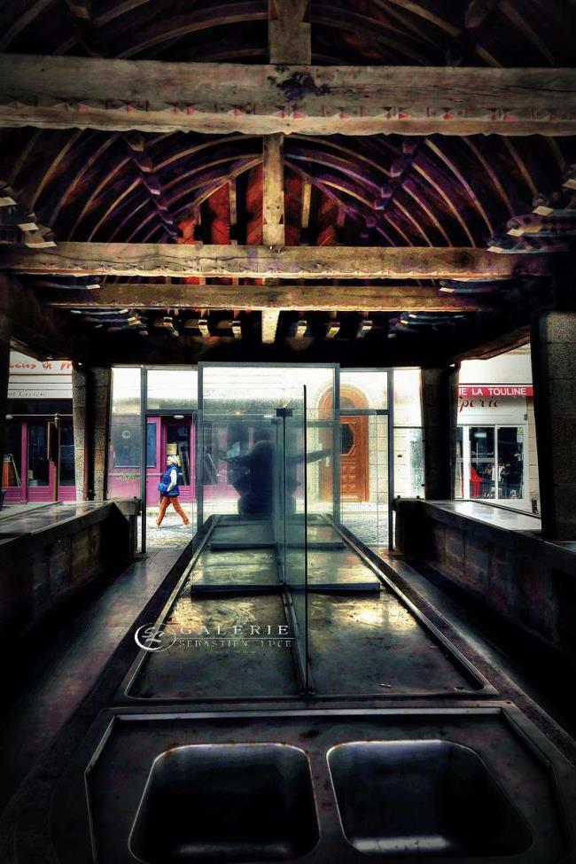Halle Aux Poissons - Saint Malo  - Photographie Photographies d'art en édition limitée Galerie Sébastien Luce