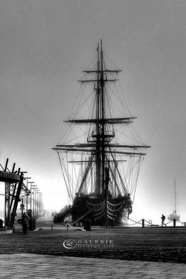 bateau fantôme- st malo - Photographie Photographies par thématiques Galerie Sébastien Luce