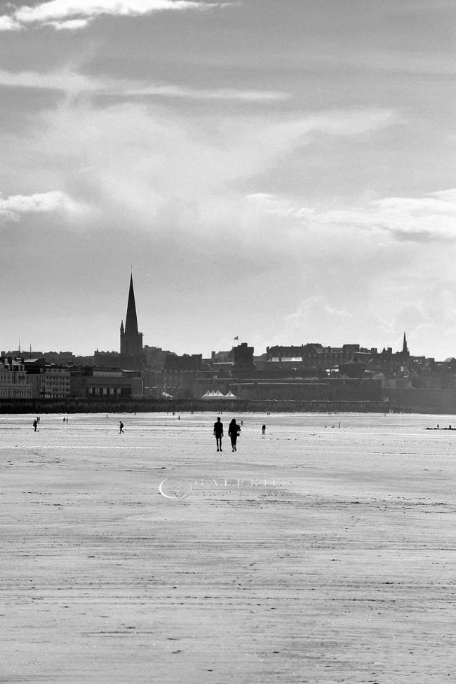 saint malo à deux - Photographie Photographies par thématiques Galerie Sébastien Luce