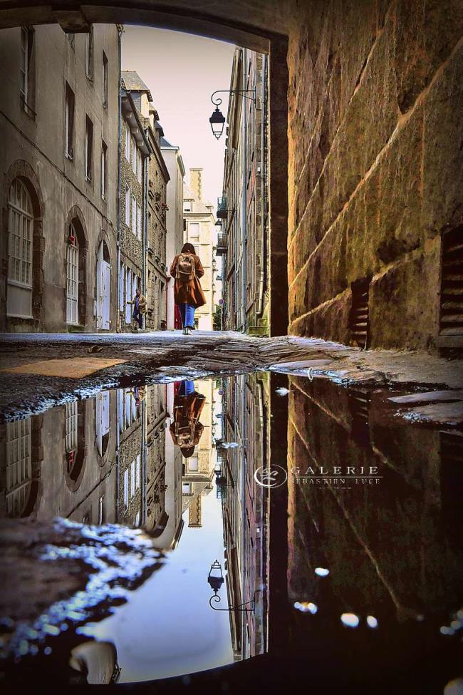 Rue de Saint Malo    - Photographie Photographies d'art en édition limitée Galerie Sébastien Luce