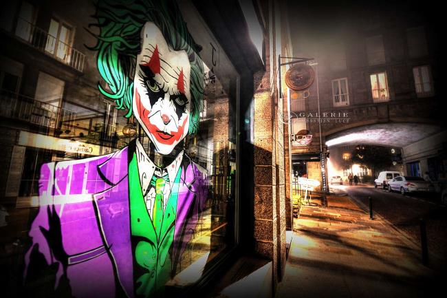 joker - Saint Malo  - Photographie Photographies d'art en édition limitée Galerie Sébastien Luce