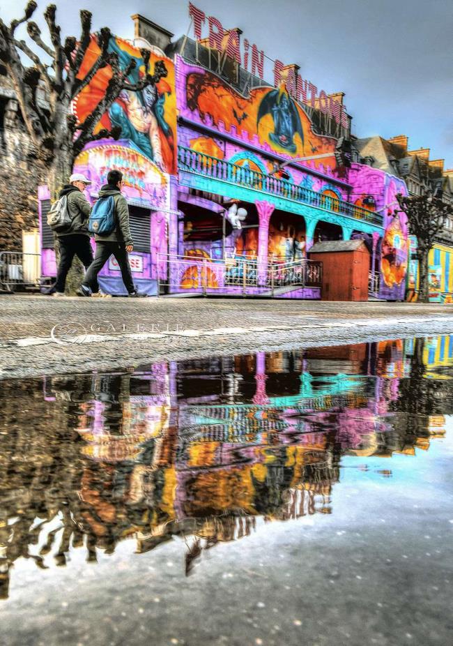 Train Fantôme - saint malo  - Photographie Photographies d'art en édition limitée Galerie Sébastien Luce
