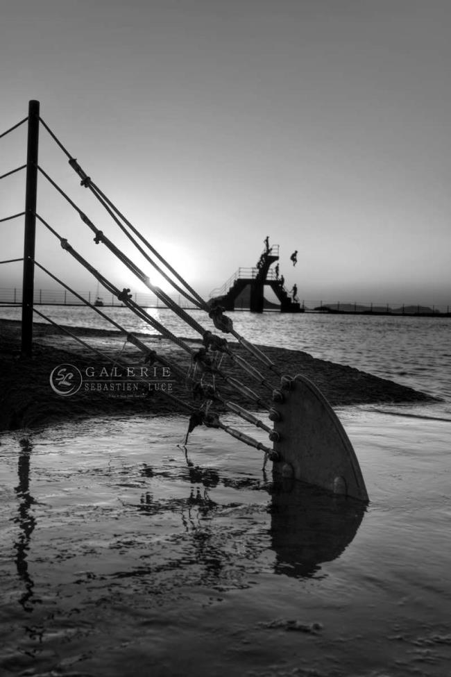 saut Bombe - St Malo - Photographie Photographies d'art en édition limitée Galerie Sébastien Luce
