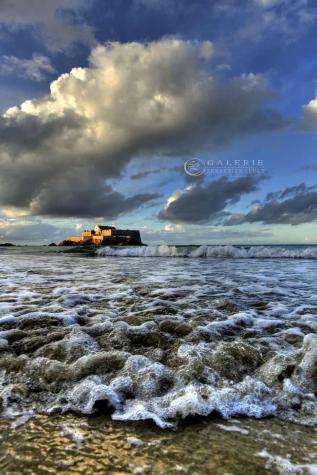 Bouillonnement Marin - Saint Malo - Photographie Photographies d'art en édition limitée Galerie Sébastien Luce