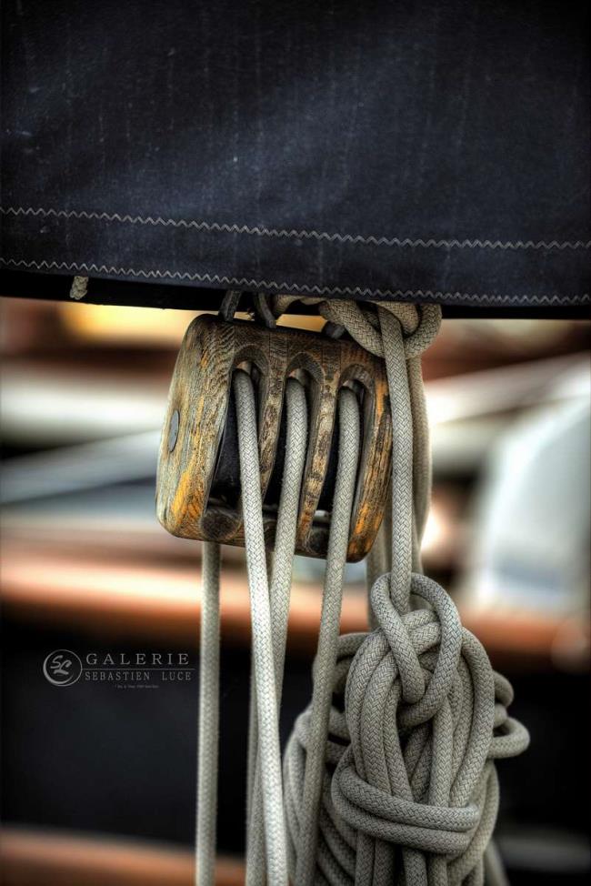 Poulie Double - Saint Malo   - Photographie Photographies d'art en édition limitée Galerie Sébastien Luce