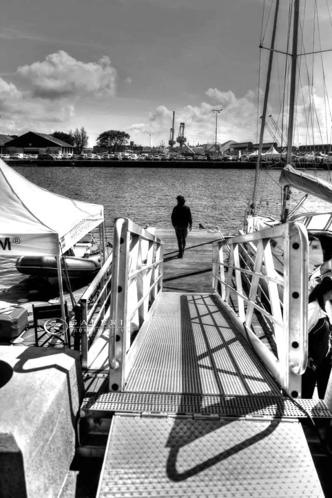 le long des quais - st malo - Photographie Photographies par thématiques Galerie Sébastien Luce