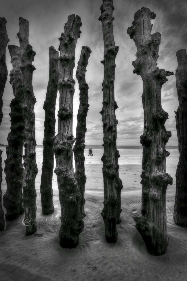 grand et petit - saint malo   - Photographie Photographies d'art en édition limitée Galerie Sébastien Luce