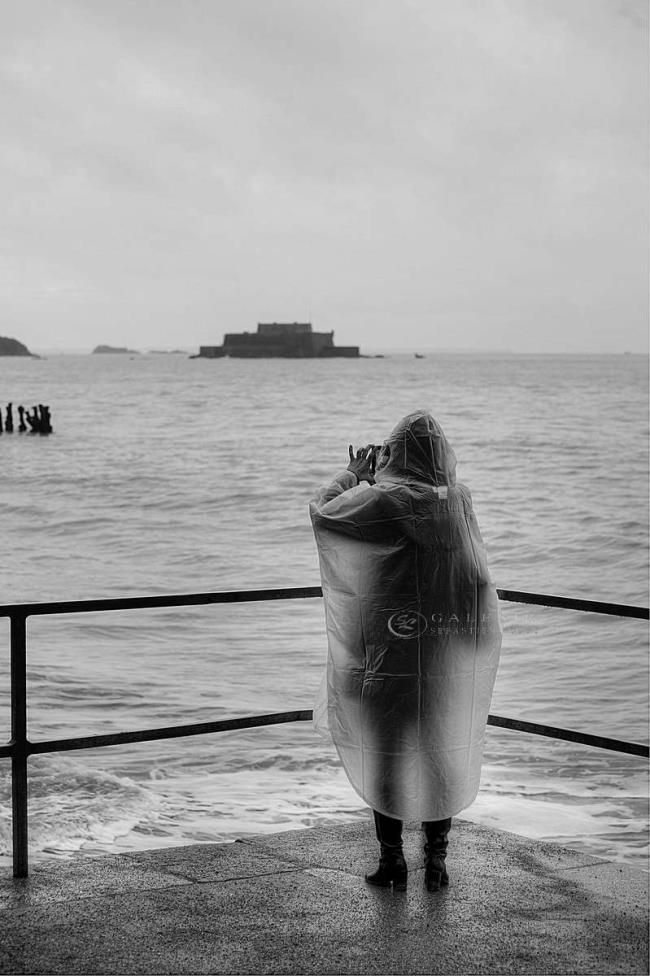 le fantôme du sillon - saint malo - Photographie Photographies par thématiques Galerie Sébastien Luce