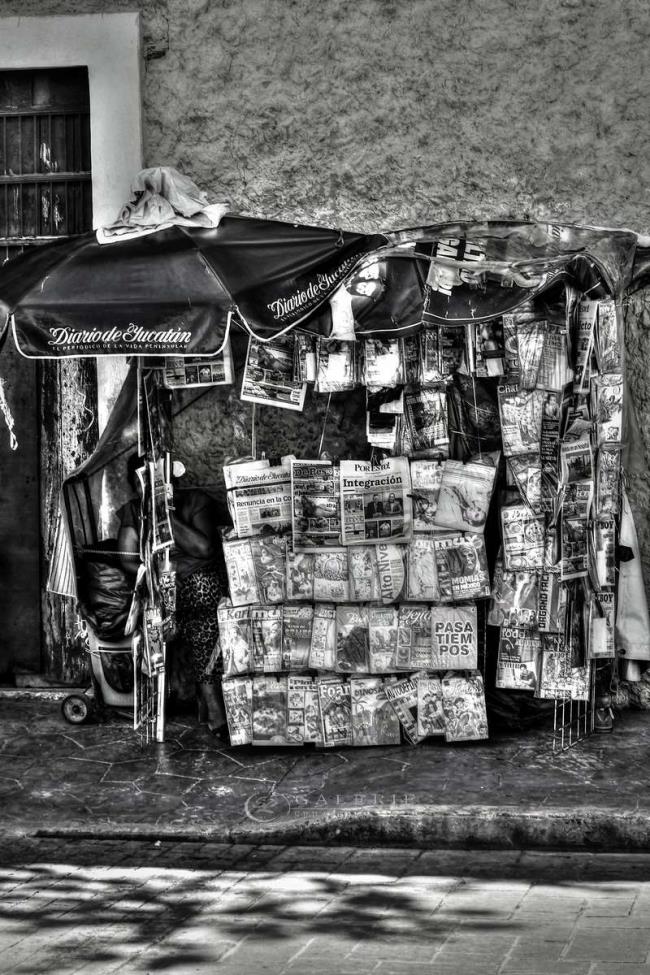 la petite librairie - Mexique - Photographie Photographies d'art en édition limitée Galerie Sébastien Luce