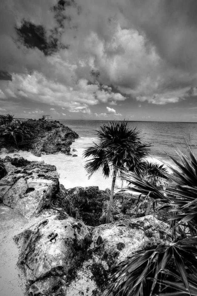 Tulum - site historique - Photographie Photographies d'art en édition limitée Galerie Sébastien Luce