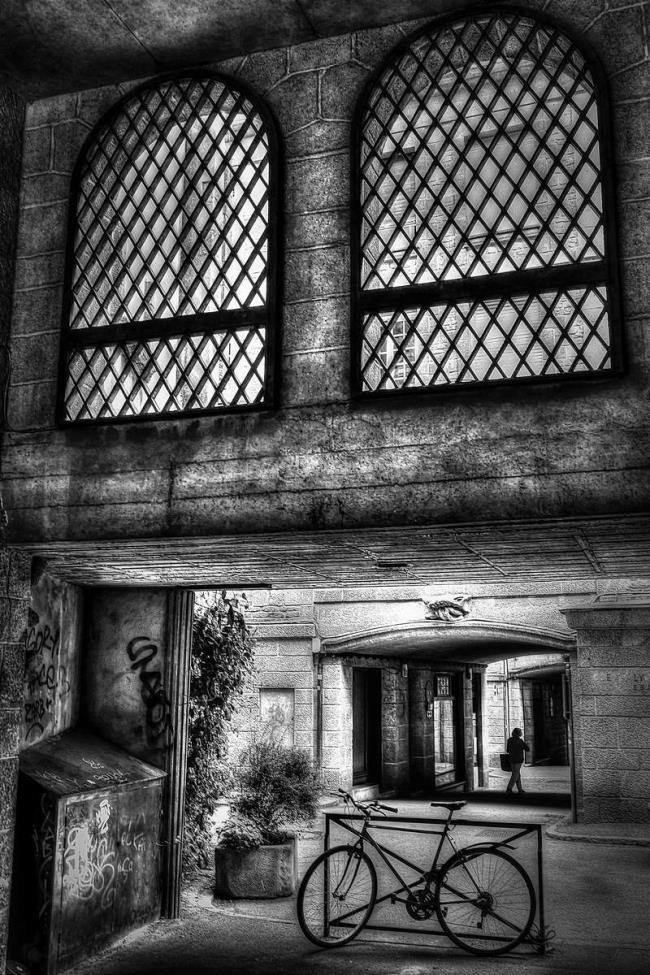 la vie  d´intra-muros - saint malo - Photographie Photographies d'art en édition limitée Galerie Sébastien Luce