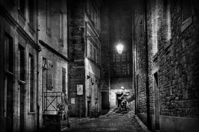 retour nocturne- saint malo - Photographie Photographies par thématiques Galerie Sébastien Luce