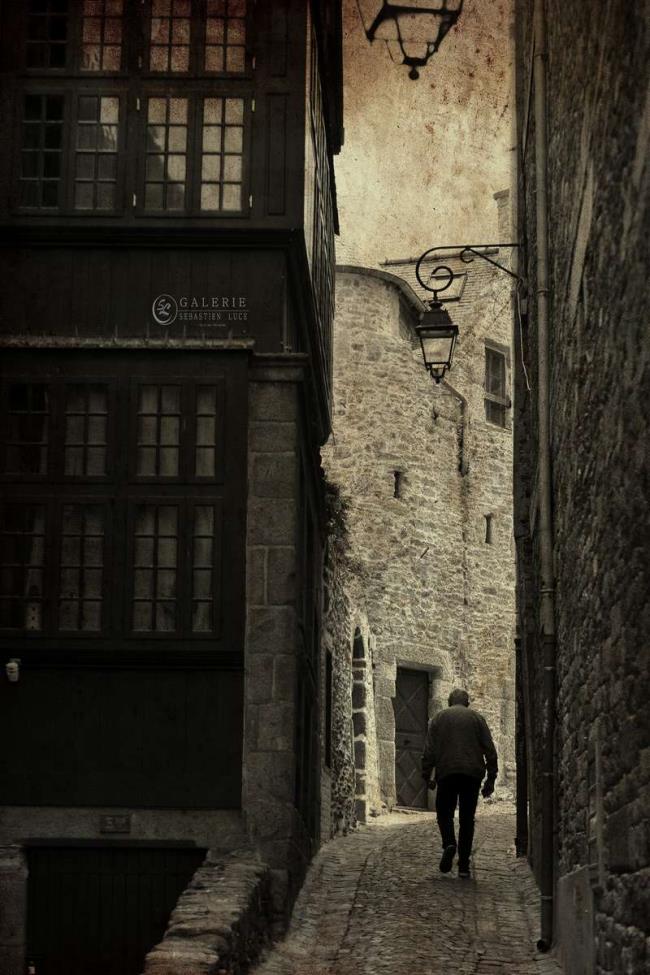 Saint Malo - couleur sépia - Photographie Photographies d'art en édition limitée Galerie Sébastien Luce
