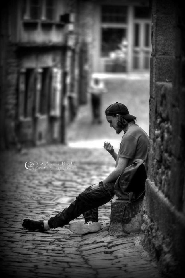 l´homme à la casquette - saint malo - Photographie Photographies par thématiques Galerie Sébastien Luce